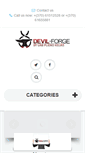 Mobile Screenshot of devil-forge.com