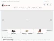 Tablet Screenshot of devil-forge.com